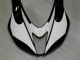 Noir Blanc Carénages Kawasaki ZX6R 07-08 Noir Blanc Carénages Kawasaki ZX6R 07-08