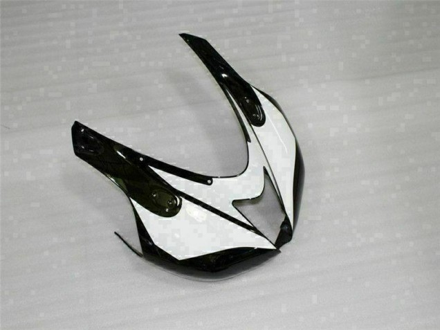 Noir Blanc Carénages Kawasaki ZX6R 07-08 Noir Blanc Carénages Kawasaki ZX6R 07-08