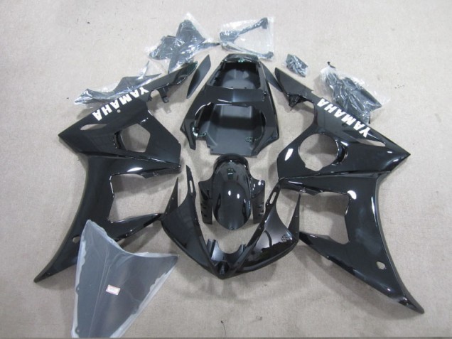 Noir Blanc Décalque Carénage Yamaha R6 03-05 Noir Blanc Décalque Carénage Yamaha R6 03-05