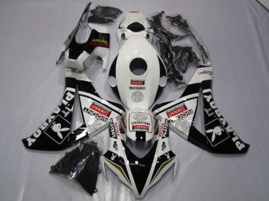 Noir Blanc Denso Playboy Carénage Honda CBR 1000 RR 08-11