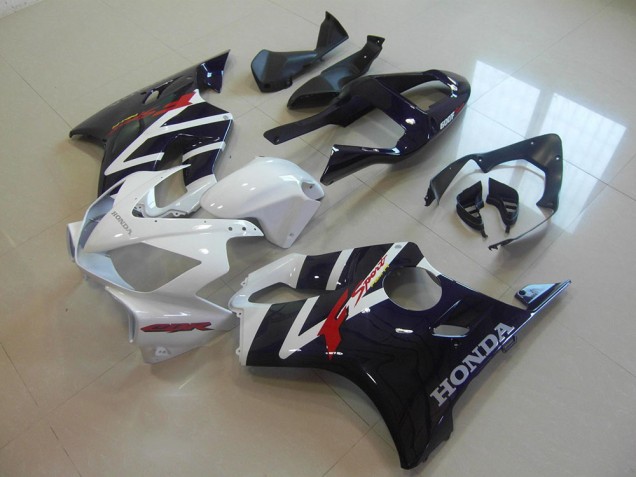 Noir Blanc F Sport Carénage Honda CBR 600 F4i 01-03