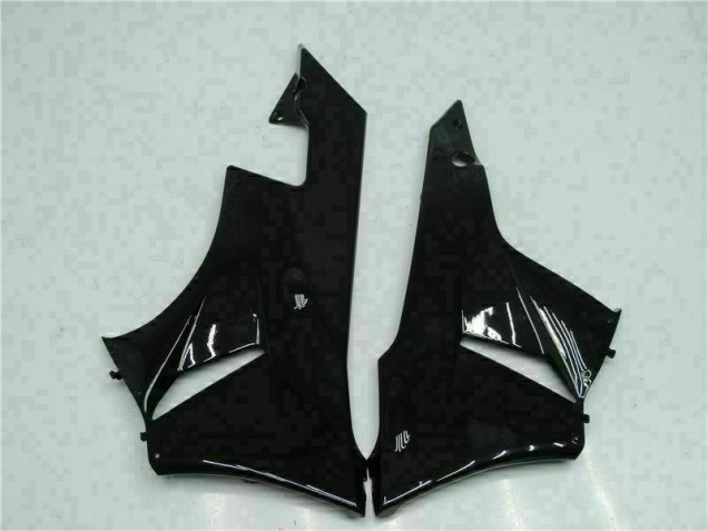 Noir Blanc Ninja 636 Carénage Kawasaki ZX6R 09-12 Noir Blanc Ninja 636 Carénage Kawasaki ZX6R 09-12