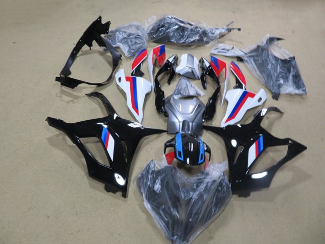 Noir Blanc Rouge Bleu Carénages BMW S1000RR 19-21 Noir Blanc Rouge Bleu Carénages BMW S1000RR 19-21