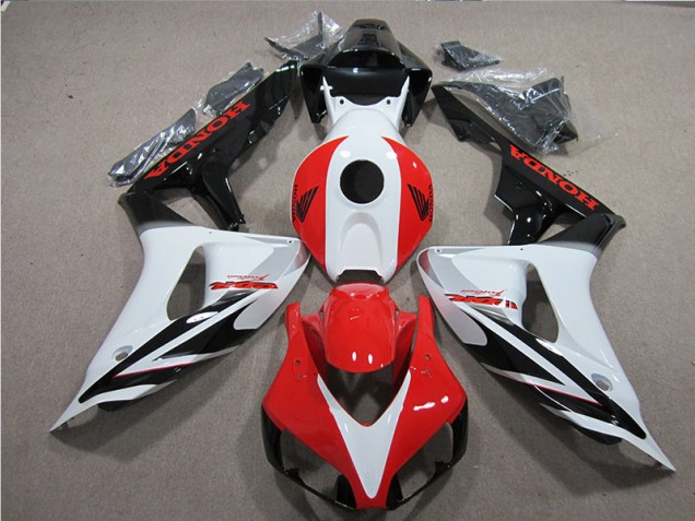 Noir Blanc Rouge Fireblade Carénage Honda CBR 1000 RR 06-07 Noir Blanc Rouge Fireblade Carénage Honda CBR 1000 RR 06-07