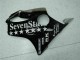 Noir Blanc SevenStarss Carénage Honda CBR 600 F4i 01-03 Noir Blanc SevenStarss Carénage Honda CBR 600 F4i 01-03