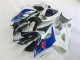 Noir Bleu Blanc Carénage Suzuki GSXR 1000 K5 05-06 Noir Bleu Blanc Carénage Suzuki GSXR 1000 K5 05-06