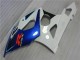 Noir Bleu Blanc Carénage Suzuki GSXR 1000 K5 05-06 Noir Bleu Blanc Carénage Suzuki GSXR 1000 K5 05-06