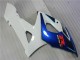 Noir Bleu Blanc Carénage Suzuki GSXR 1000 K5 05-06 Noir Bleu Blanc Carénage Suzuki GSXR 1000 K5 05-06