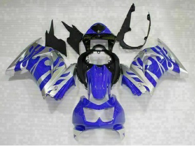 Noir Bleu Carénage Kawasaki EX250 08-12