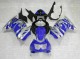 Noir Bleu Carénage Kawasaki EX250 08-12 Noir Bleu Carénage Kawasaki EX250 08-12