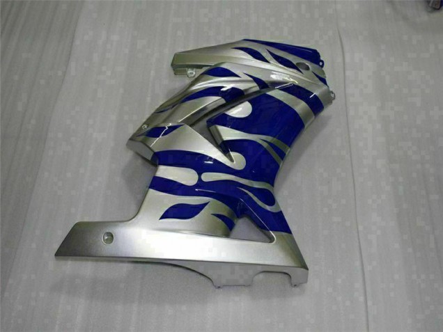 Noir Bleu Carénage Kawasaki EX250 08-12 Noir Bleu Carénage Kawasaki EX250 08-12