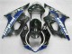 Noir Bleu Carénage Suzuki GSXR 1000 K3 03-04 Noir Bleu Carénage Suzuki GSXR 1000 K3 03-04