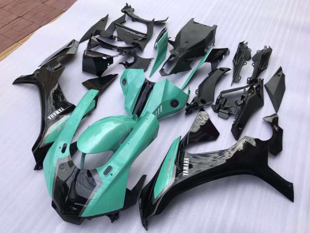 Noir Bleu Carénage Yamaha R1 15-19 Noir Bleu Carénage Yamaha R1 15-19