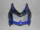 Noir Bleu Carénages Kawasaki EX250 08-12 Noir Bleu Carénages Kawasaki EX250 08-12