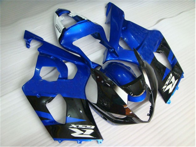 Noir Bleu Carénages Suzuki GSXR 1000 K3 03-04