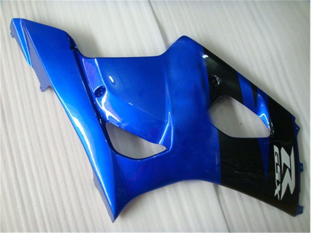 Noir Bleu Carénages Suzuki GSXR 1000 K3 03-04