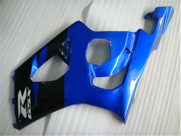 Noir Bleu Carénages Suzuki GSXR 1000 K3 03-04