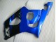 Noir Bleu Carénages Suzuki GSXR 1000 K3 03-04