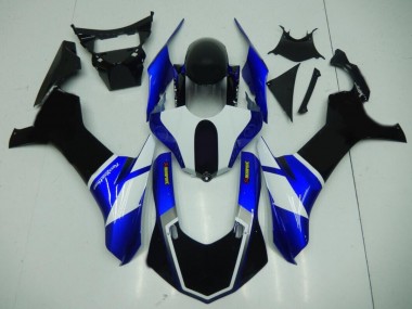 Noir Bleu Carénages Yamaha R1 15-19
