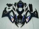 Noir Bleu Carrosserie Suzuki GSXR 600 / 750 K6 06-07 Noir Bleu Carrosserie Suzuki GSXR 600 / 750 K6 06-07