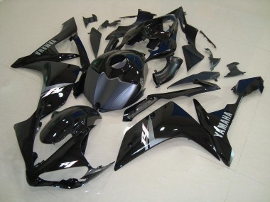 Noir Brillant Blanc Carénage Yamaha R1 07-08