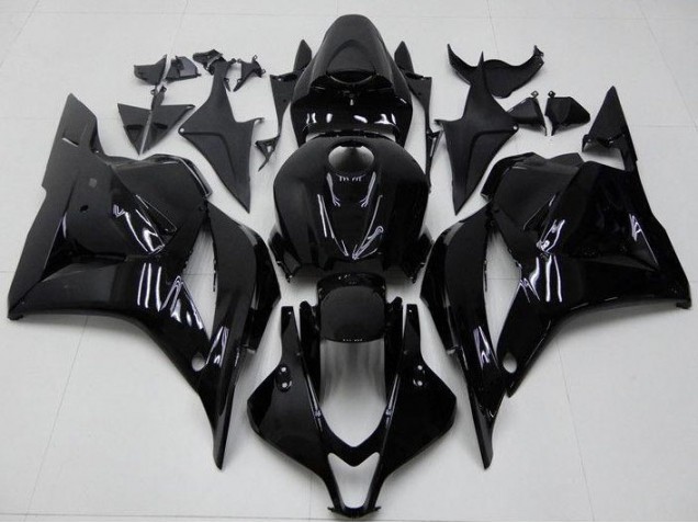 Noir Brillant Carénage Honda CBR 600 RR 09-12 Noir Brillant Carénage Honda CBR 600 RR 09-12