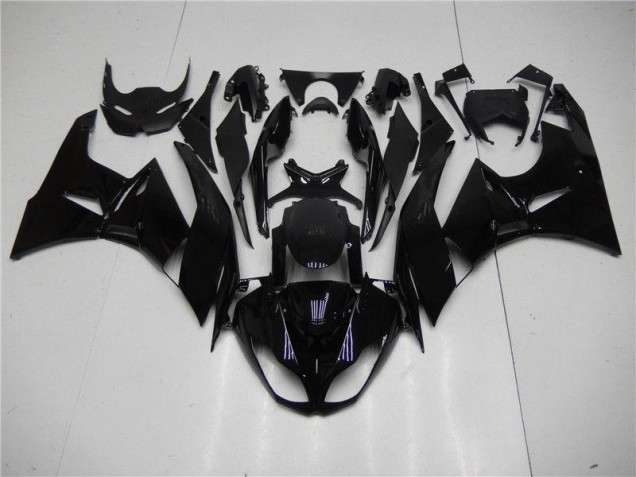 Noir Brillant Carénage Kawasaki ZX6R 09-12 Noir Brillant Carénage Kawasaki ZX6R 09-12