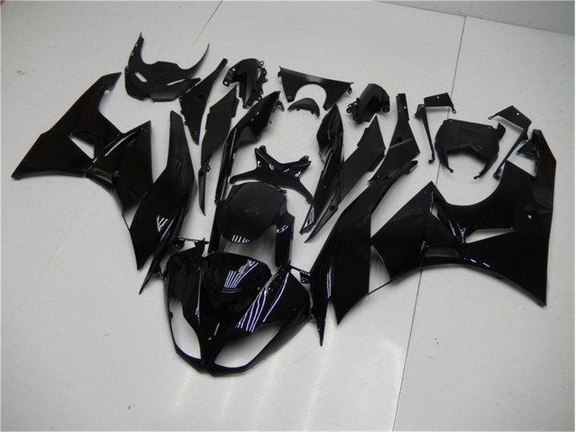 Noir Brillant Carénage Kawasaki ZX6R 09-12 Noir Brillant Carénage Kawasaki ZX6R 09-12