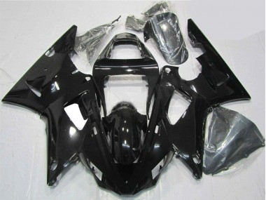 Noir Brillant Carénage Yamaha R1 00-01
