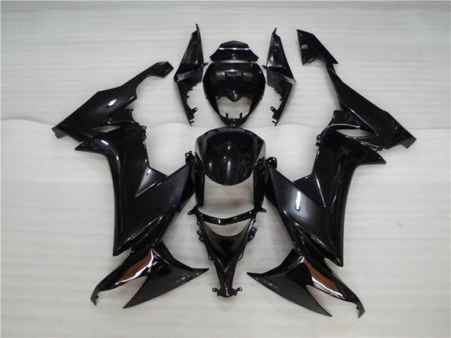 Noir Brillant Carénages Kawasaki ZX10R 08-10 Noir Brillant Carénages Kawasaki ZX10R 08-10