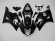 Noir Brillant Kit Carénages Complet Suzuki GSXR 1000 K3 03-04
