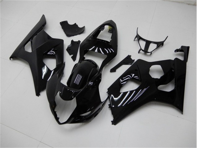Noir Brillant Kit Carénages Complet Suzuki GSXR 1000 K3 03-04