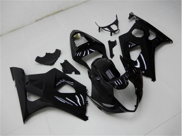 Noir Brillant Kit Carénages Complet Suzuki GSXR 1000 K3 03-04