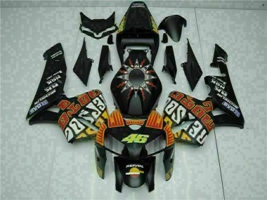 Noir Carénage ABS Honda CBR 600 RR 05-06