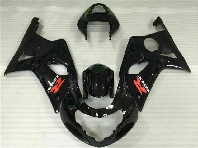 Noir Carénage Suzuki GSXR 1000 K1 00-02 Noir Carénage Suzuki GSXR 1000 K1 00-02