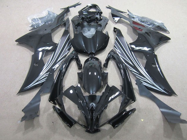 Noir Carénage de Rechange Yamaha R6 08-16 Noir Carénage de Rechange Yamaha R6 08-16