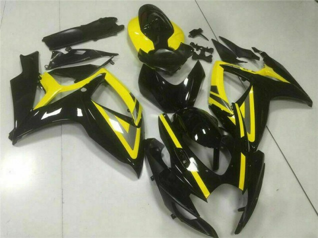 Noir Carénages & Carrosserie Suzuki GSXR 600 / 750 K6 06-07 Noir Carénages & Carrosserie Suzuki GSXR 600 / 750 K6 06-07