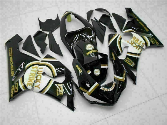 Noir Carénages Kawasaki ZX6R 05-06