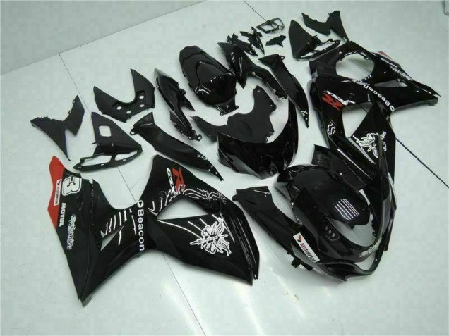 Noir Carénages Suzuki GSXR 1000 K9 09-16 Noir Carénages Suzuki GSXR 1000 K9 09-16