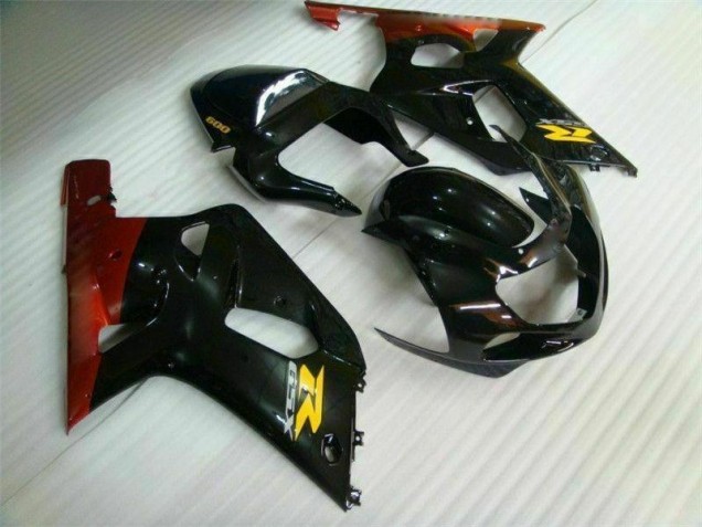 Noir Carénages Suzuki GSXR 600 / 750 K1 K2 K3 01-03