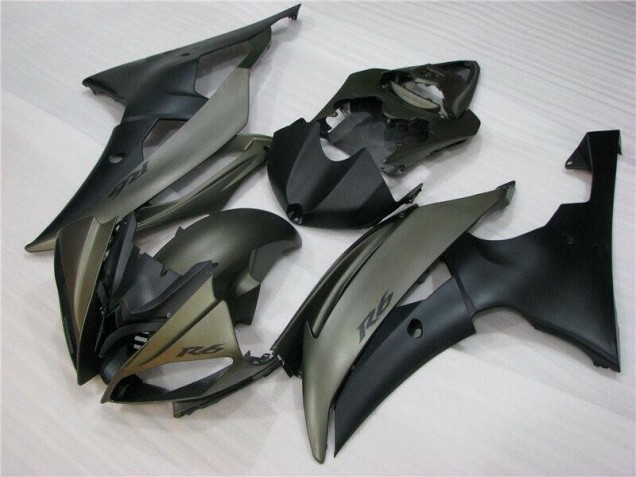 Noir Carénages de Rechange Yamaha R6 08-16 Noir Carénages de Rechange Yamaha R6 08-16
