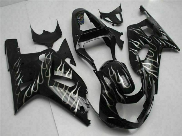 Noir Carrosserie Suzuki GSXR 600 / 750 K1 K2 K3 01-03 Noir Carrosserie Suzuki GSXR 600 / 750 K1 K2 K3 01-03