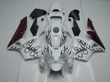 Noir Flamme Carénage Honda CBR 600 RR 05-06