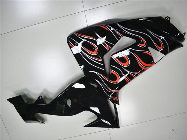 Noir Gris Rouge Carénage Kawasaki ZX10R 06-07 Noir Gris Rouge Carénage Kawasaki ZX10R 06-07