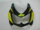 Noir Jaune 46 Carénage Kawasaki EX250 08-12 Noir Jaune 46 Carénage Kawasaki EX250 08-12
