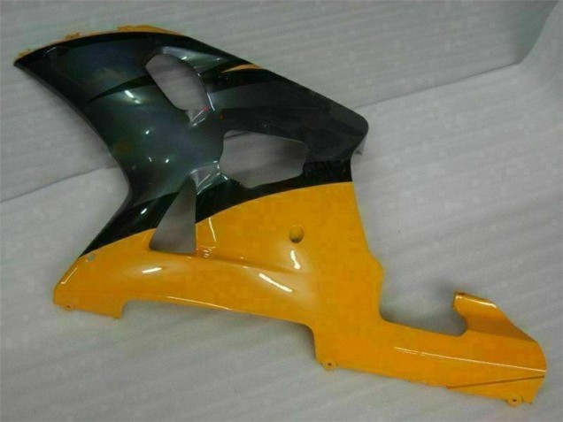 Noir Jaune Carénage Suzuki GSXR 600 / 750 K1 K2 K3 01-03 Noir Jaune Carénage Suzuki GSXR 600 / 750 K1 K2 K3 01-03