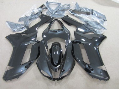 Noir Kit Carénages Complet Kawasaki ZX6R 07-08