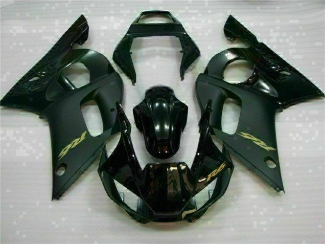 Noir Kit Carénages Complet Yamaha R6 98-02 Noir Kit Carénages Complet Yamaha R6 98-02