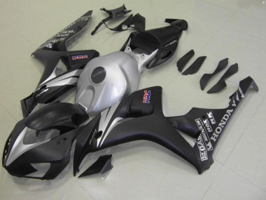 Noir Mat Argent Carénage Honda CBR 1000 RR 06-07