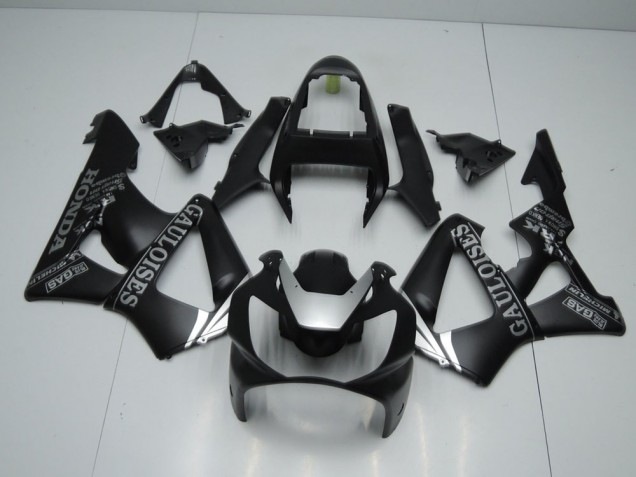Noir Mat Argent Carénage Honda CBR 900 RR 929 00-01 Noir Mat Argent Carénage Honda CBR 900 RR 929 00-01
